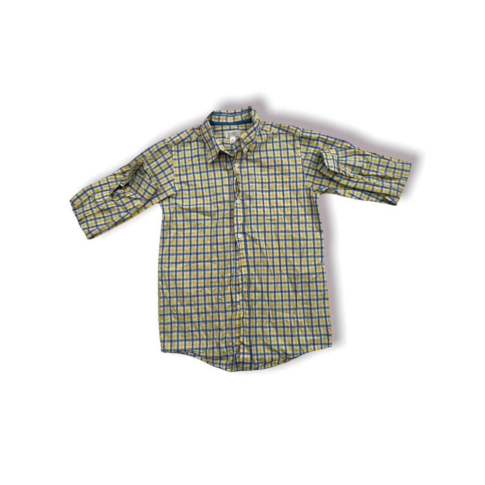 Kids Yellow & Blue The Children's Place Button Down/Up